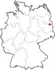 Karte Berkenbrück bei Fürstenwalde